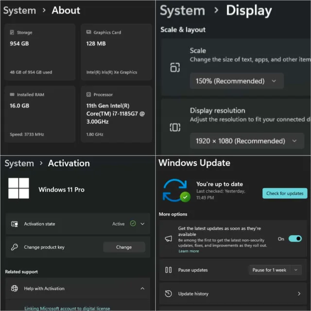 Dell Latitude 7420 i7 11th 16gb 1TB-SSD Win11Pro image indicator(4)