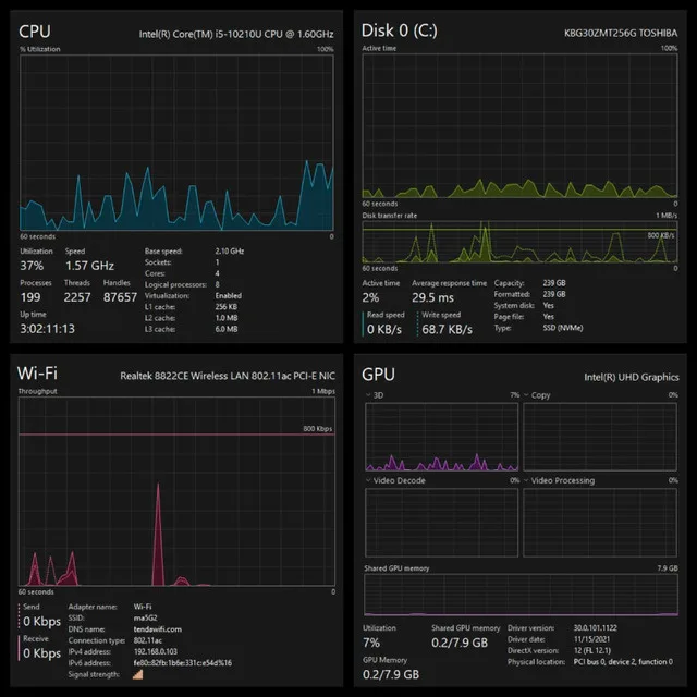 i5 10th, 16gb, 256gb SSD, Win11Pro, Lenovo Thinkpad E15 image indicator(6)