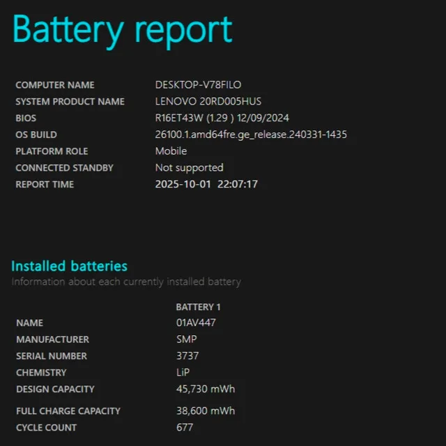 i5 10th, 16gb, 256gb SSD, Win11Pro, Lenovo Thinkpad E15 image indicator(7)