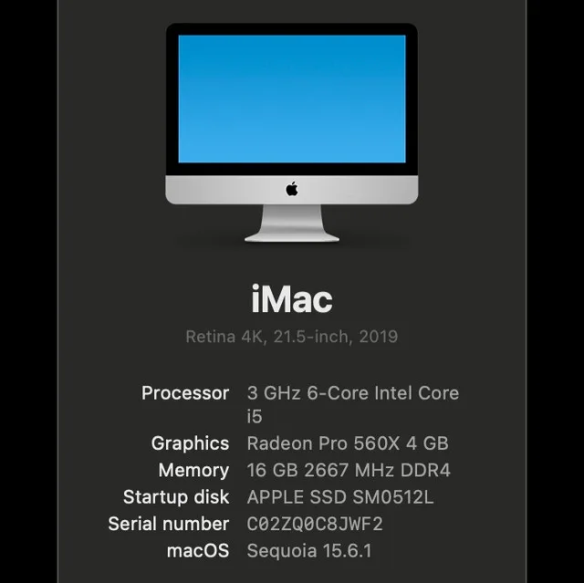 Apple iMac 2019 Retina 4K, macOS + Windows image indicator(3)
