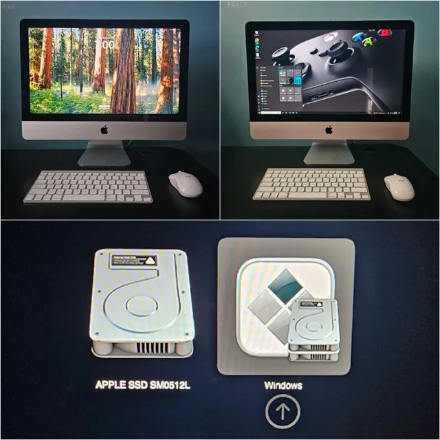 Apple iMac 2019 Retina 4K, macOS + Windows image indicator(5)
