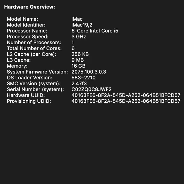 Apple iMac 2019 Retina 4K, macOS + Windows image indicator(9)