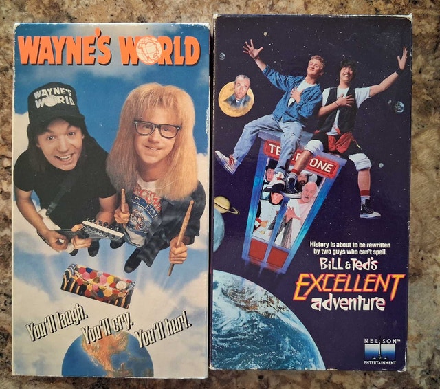 80's VHS tapes