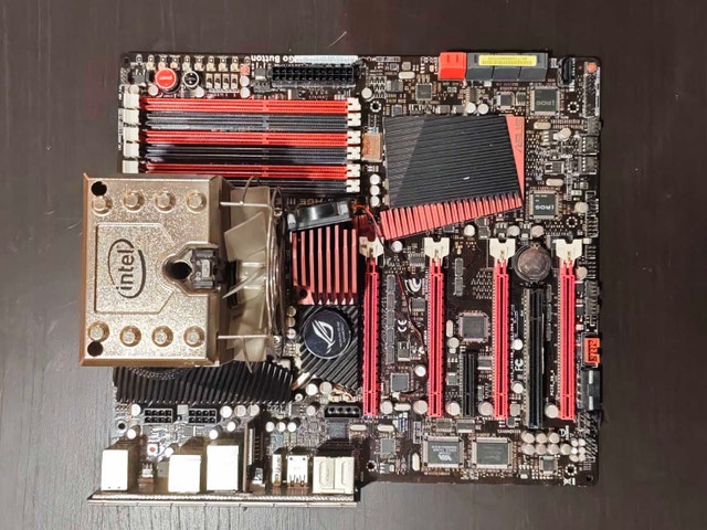 ASUS Rampage III Extreme Motherboard and Intel Core i7 980X