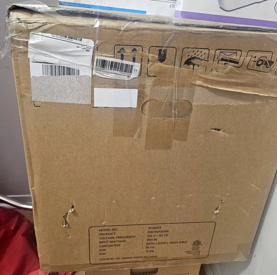 AIRMSEN Portable Countertop Dishwasher – Brand New