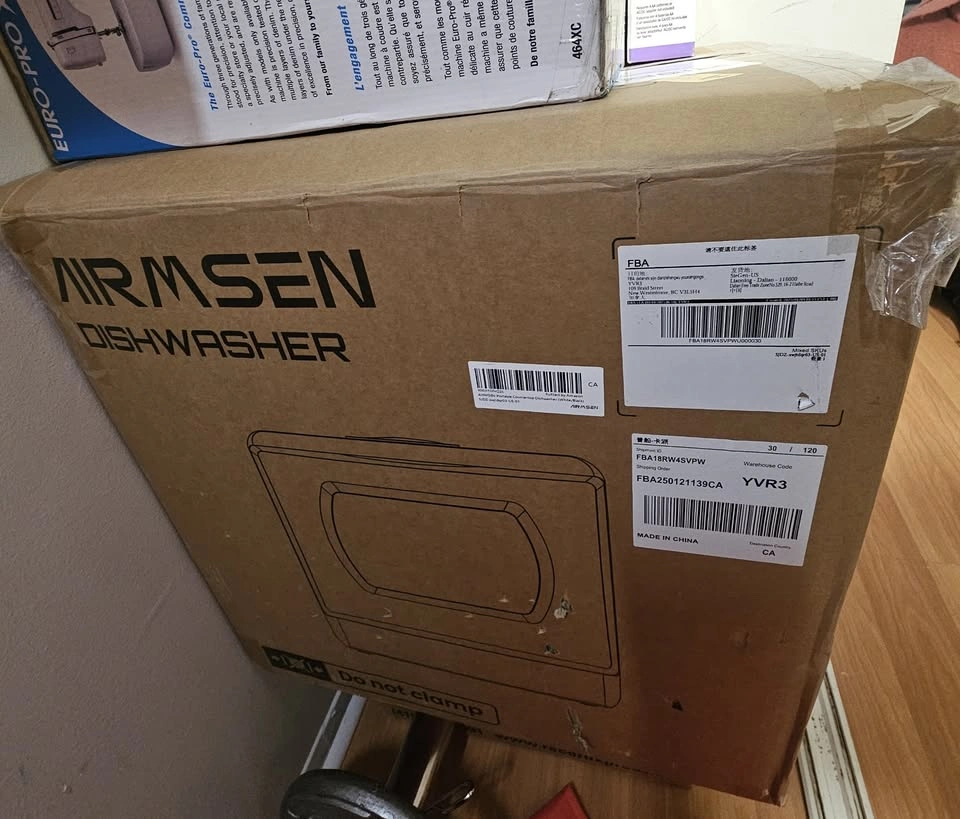 AIRMSEN Portable Countertop Dishwasher – Brand New - photo 2