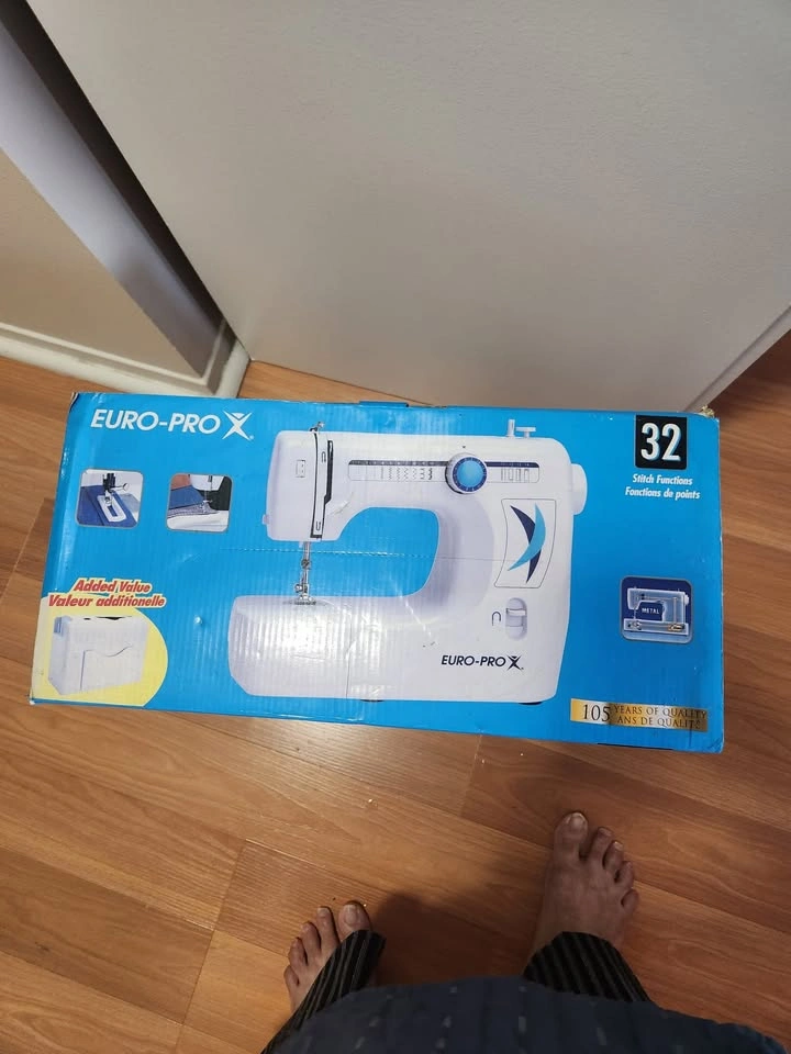 Euro-Pro X Sewing Machine – 32 Stitch Functions – Never Used - photo 2