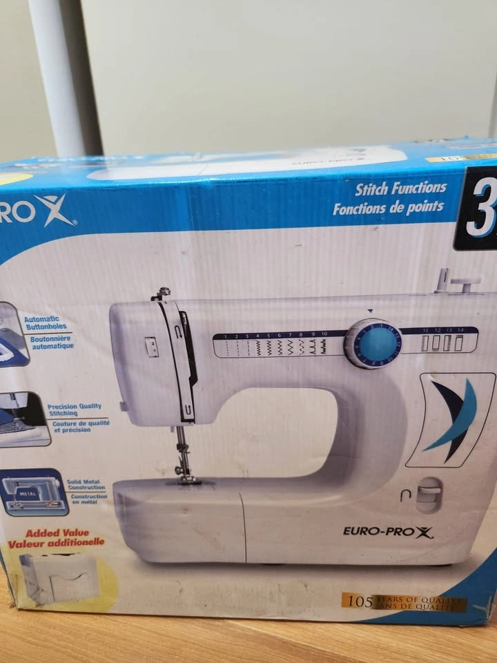 Euro-Pro X Sewing Machine – 32 Stitch Functions – Never Used - photo 3
