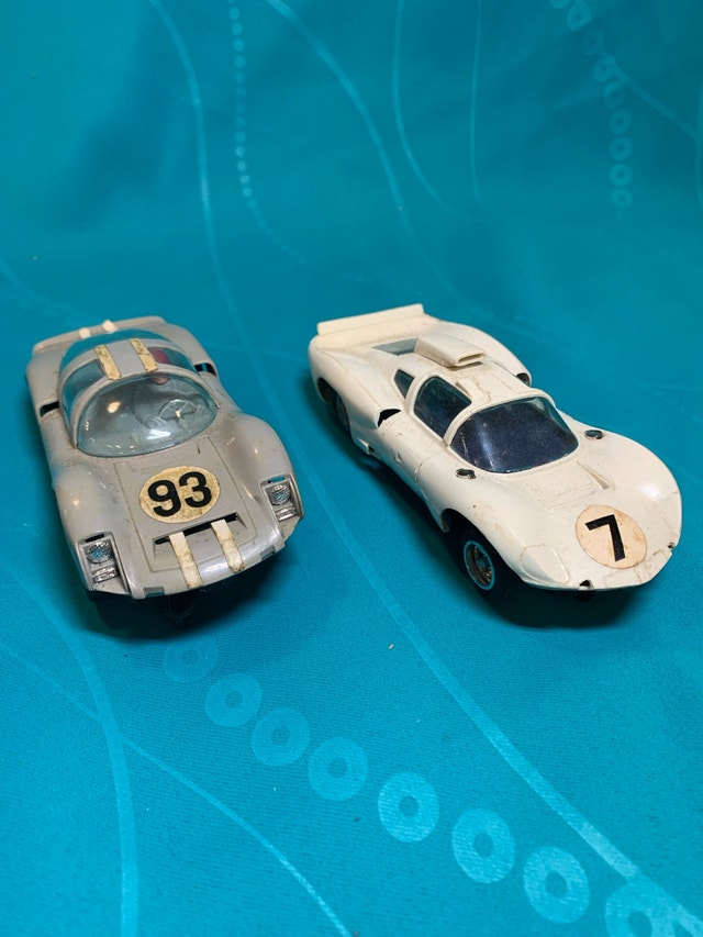 Vintage 1965 Strombecker Slot Car Set