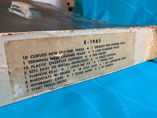 Vintage 1965 Strombecker Slot Car Set - photo 4