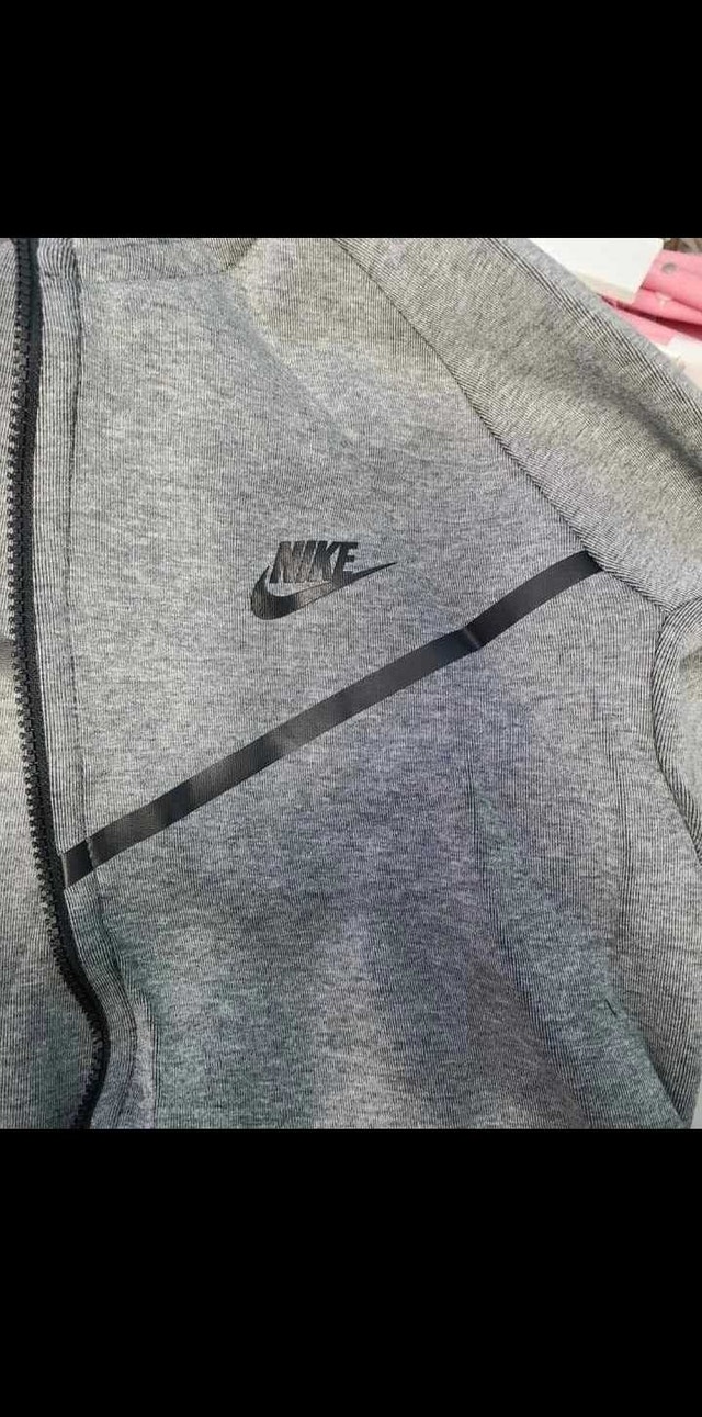 Nike Sportswear Tech Fleece Hoodie Mens Medium Grey - photo 4