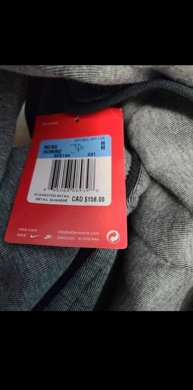 Nike Sportswear Tech Fleece Hoodie Mens Medium Grey - photo 5