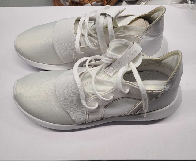 Adidas Tubular Defiant W - Womens White Sneakers Size 8 - photo 3