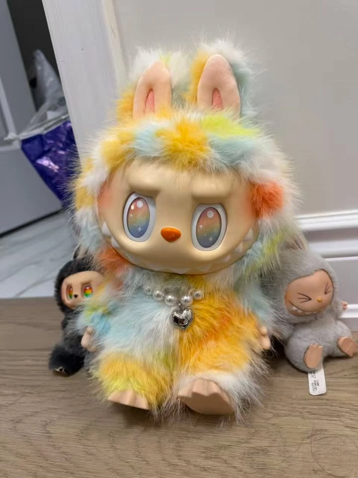 Authentic Labubu "Rock The Universe" Large Plush 37cm (Tie-Dye) - photo 2