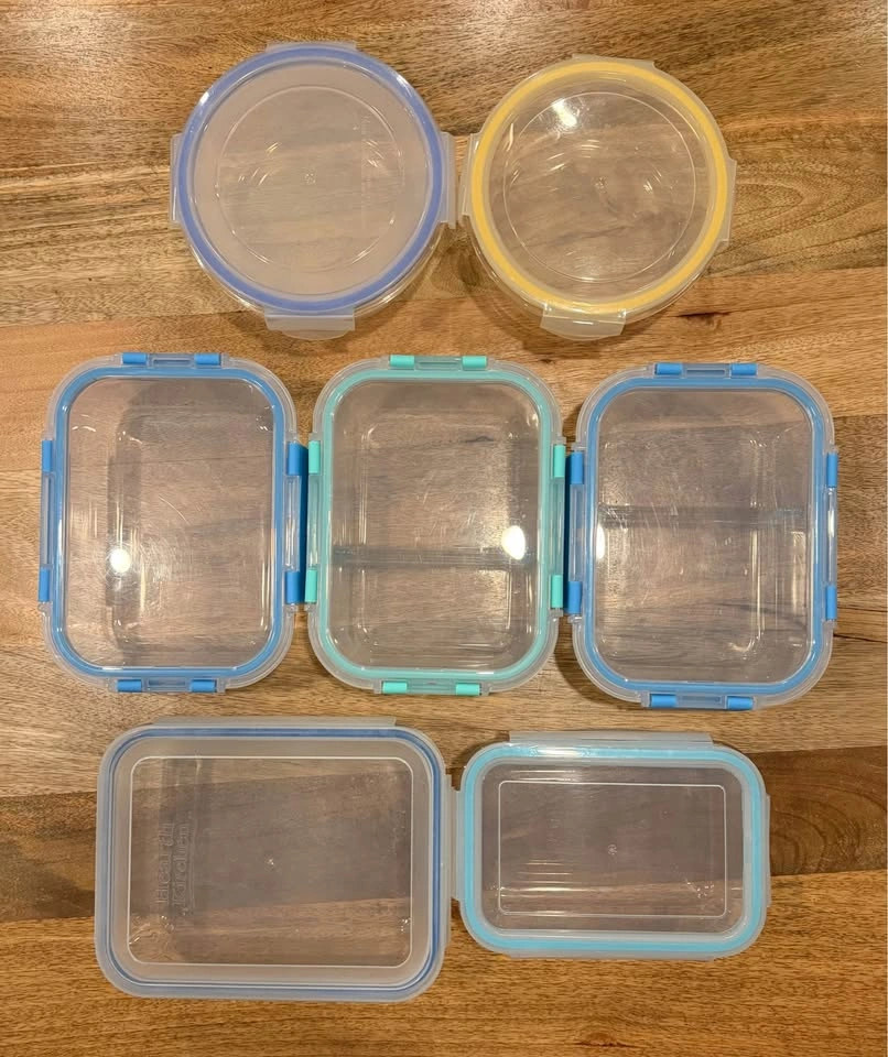 7-Piece Glass Food Storage Container Set - photo 3