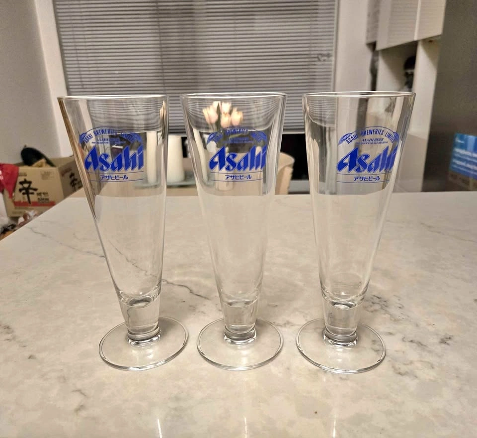 Asahi Beer Glasses