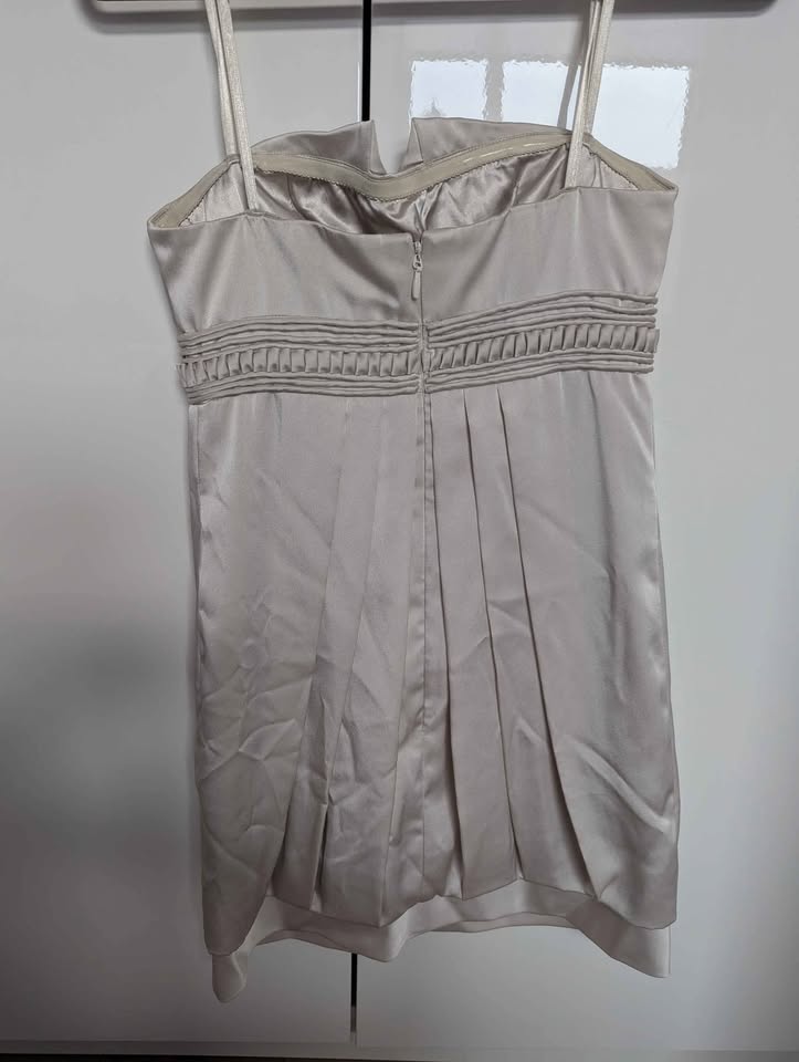 BCBG MAXAZRIA SATIN STRAPLESS DRESS - photo 2
