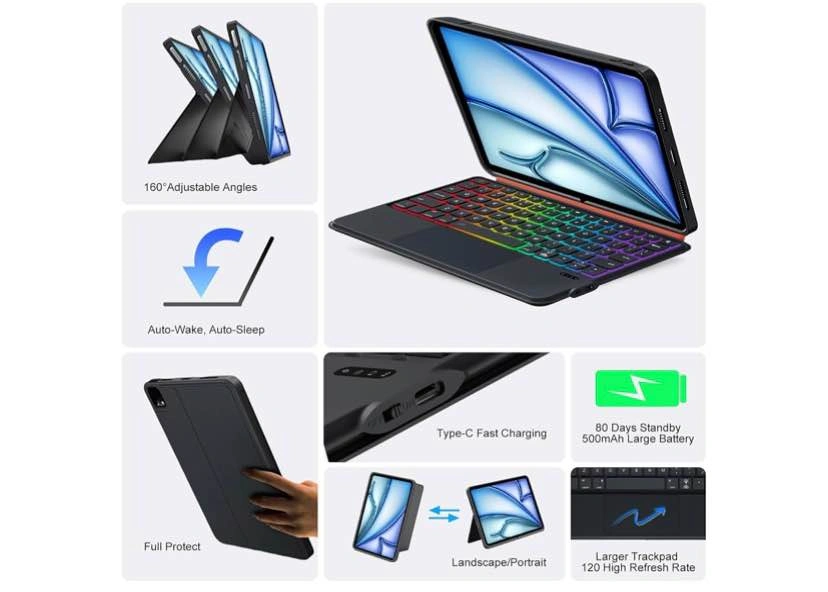 Dancesoul 3in1 case cover keyboard - photo 3