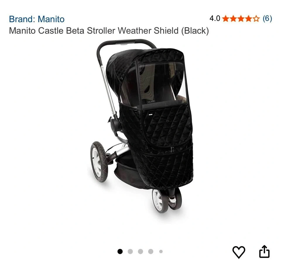 Manito Castle Beta Stroller Weather Shield