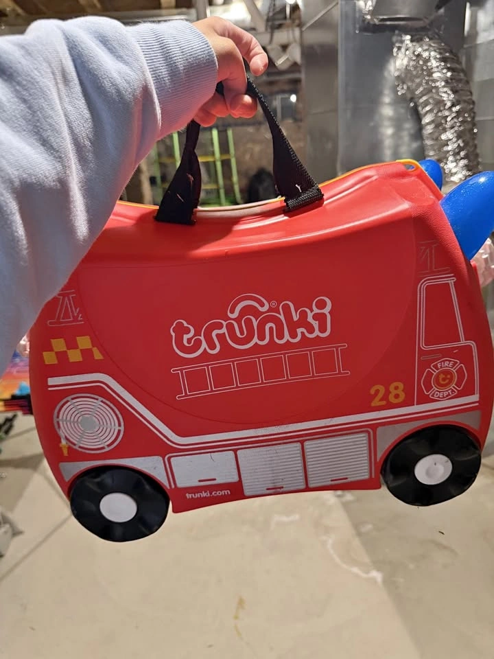 Trunki Ride-On Suitcase - Frank the Fire Truck