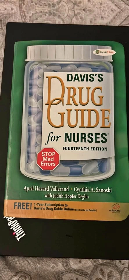 Davis’s Drug Guide for Nurses 14th edition