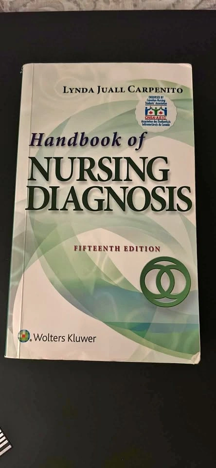 Handbook of Nursing Diagnosis 15th edition