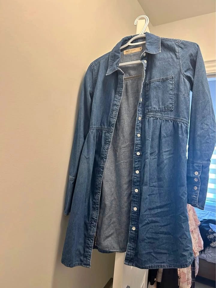 Jeans top size 6
