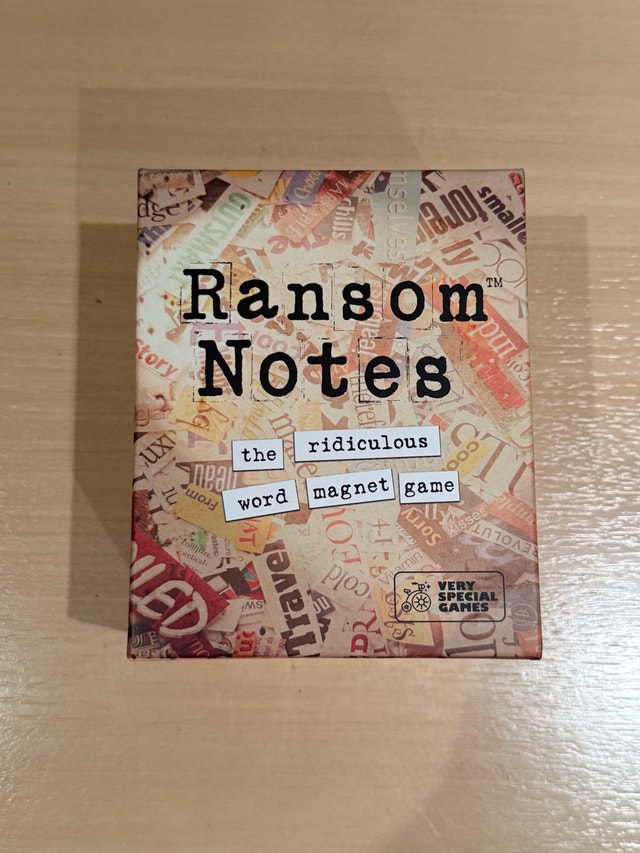 Ransom Notes: The Ridiculous Word Magnet Game