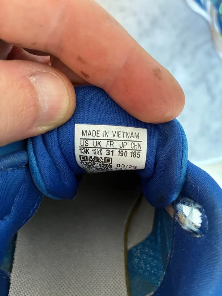Adidas Kids Running Shoes – Blue, Size 13K (Toddler) - photo 4