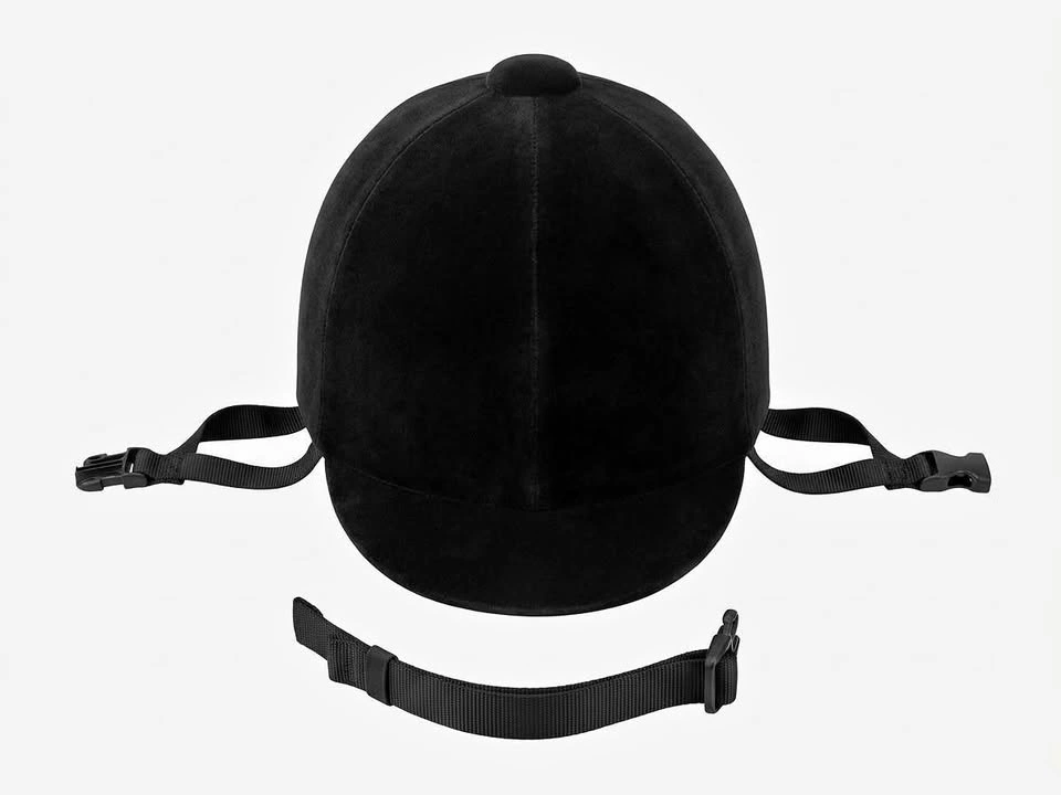 International Riding Helmet (IRH) - Black Velvet - Size Large