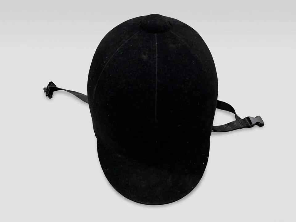 International Riding Helmet (IRH) - Black Velvet - Size Large - photo 2