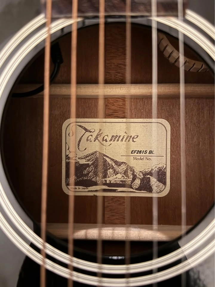 Takamine EF261 BL - electroacoustic guitar - photo 3