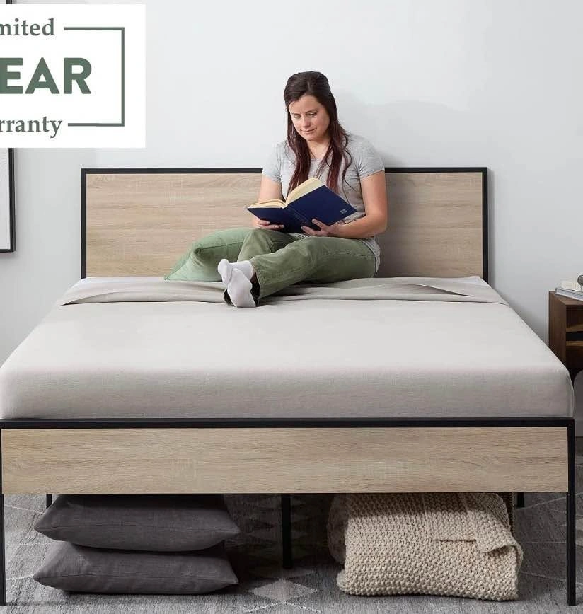 Queen Bed Frame – Industrial Farmhouse Style - photo 3