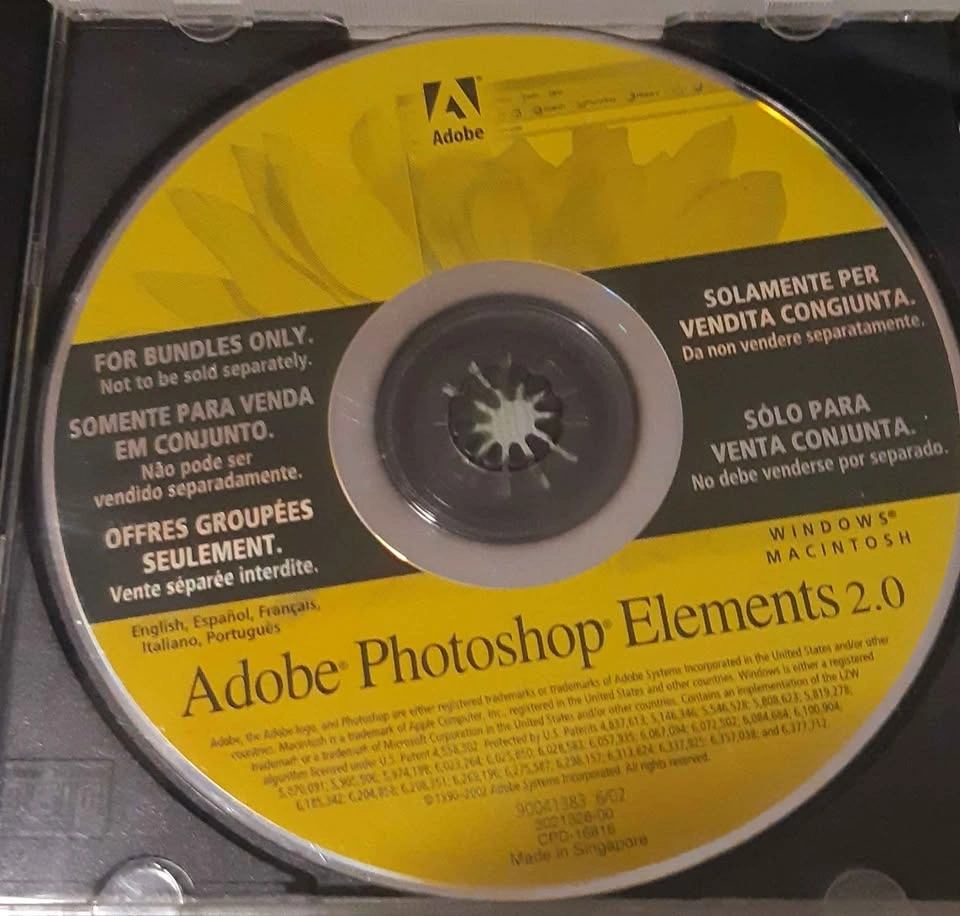 Adobe Photoshop and Roxio Toast Software Bundle - photo 3