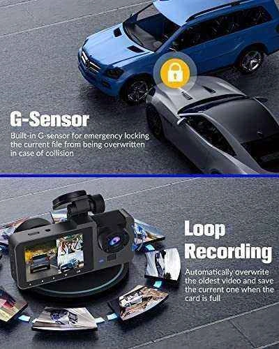 Dash Camera 4K Front Rear, 32GB Card - photo 5