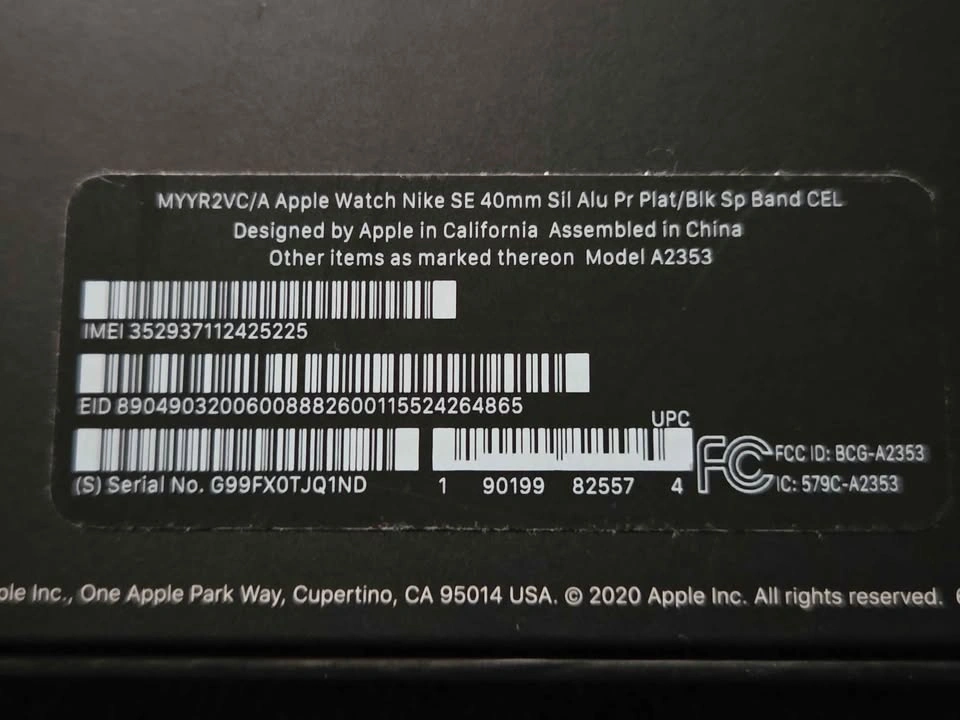Apple Watch SE Nike Edition 40mm - photo 5