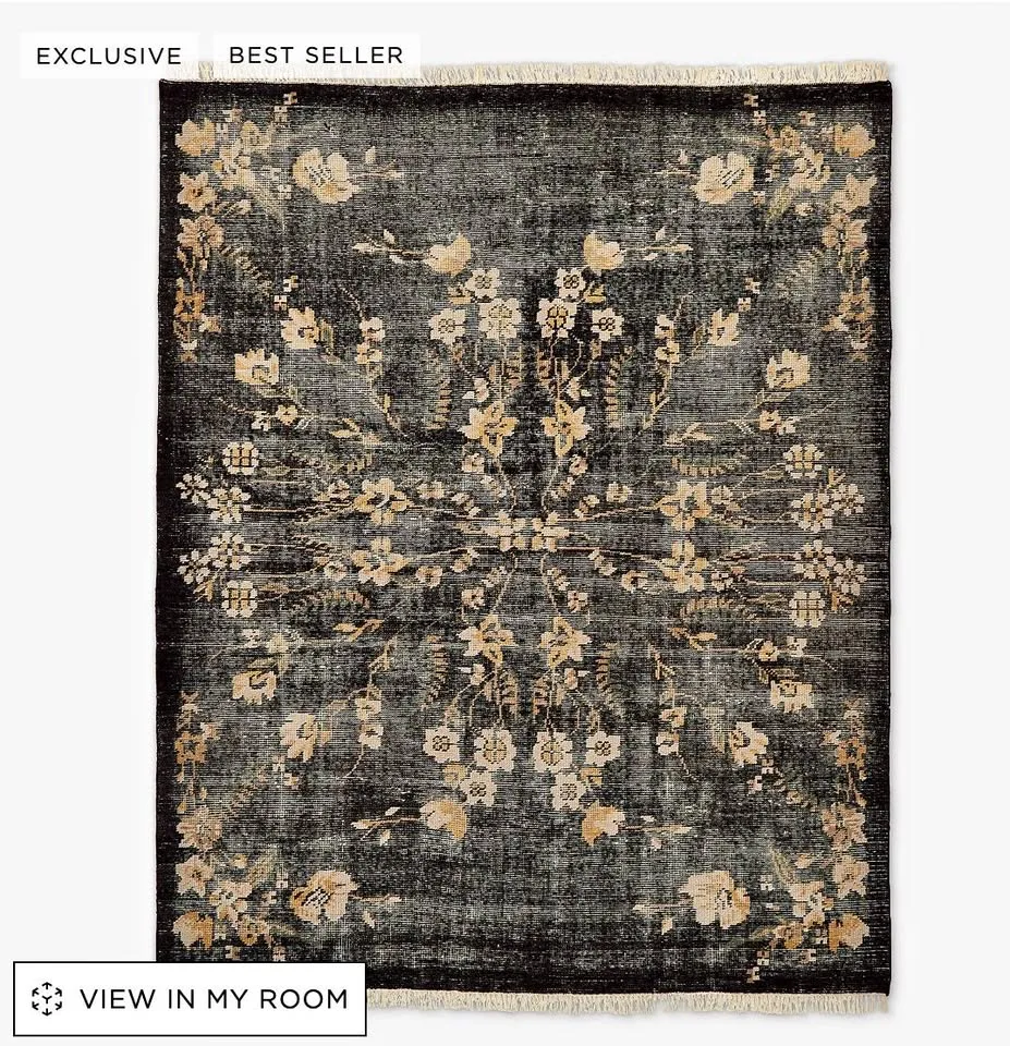 BRAND NEW STILL IN PACKAGING -- CB2 Lavish Wool Rug 6'x9' thumbnail