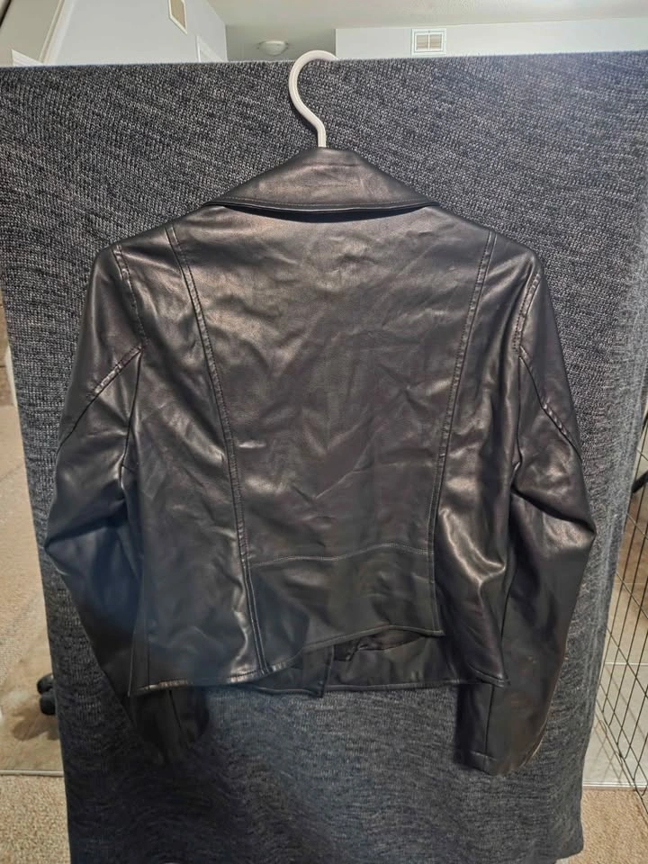 Torrid Classic Faux Leather Moto Jacket Black Size 00 - photo 2