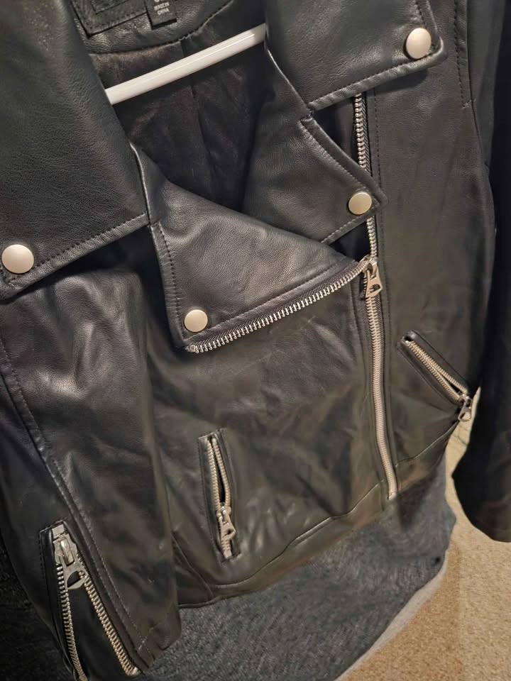 Torrid Classic Faux Leather Moto Jacket Black Size 00 - photo 4