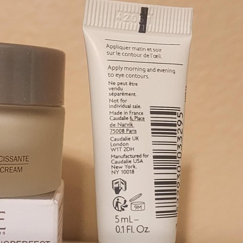 Caudalie Vinoperfect Brightening Night Cream 15ml & Eye Cream 5m - photo 5