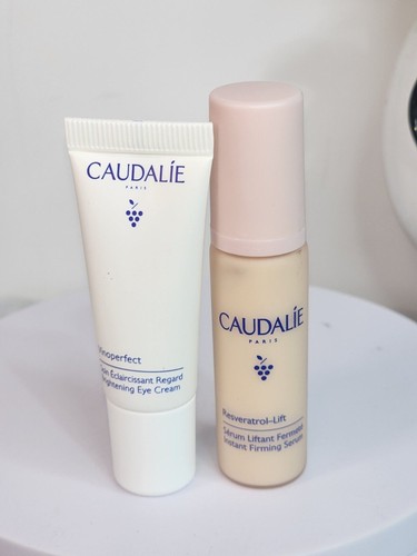 Caudalie Resveratrol Lift and Vinoperfect Eye Creams
