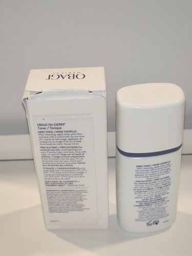 Obagi Nu-Derm 2 AM/PM Face Toner Maintain Natural pH 2floz New - photo 4