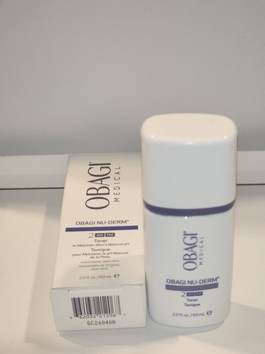 Obagi Nu-Derm 2 AM/PM Face Toner Maintain Natural pH 2floz New - photo 5