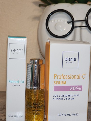 Obagi Vitamin C, Hydro Drops And Retinol 3 Pc 5ml/g Bundle - photo 2