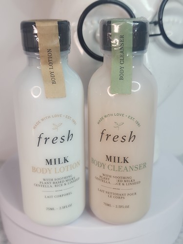 Fresh Milk (by Louis Vuitton) Body Lotion & Body Cleanser 2.5oz