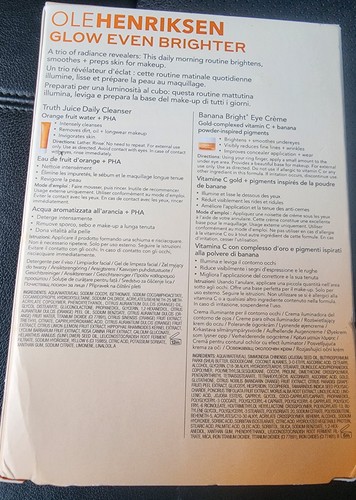 Glow Even Brighter OLEHENRIKSEN 3pc set Eye Crème Moisturizer - photo 2
