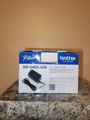 Brother AD-24ES-01B AC Power Adapter Cord P-Touch Charger