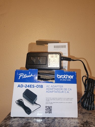 Brother AD-24ES-01B AC Power Adapter Cord P-Touch Charger - photo 2