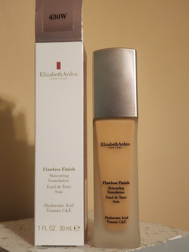 New In Box Elizabeth Arden Flawless Finish Foundation 430W 30ml
