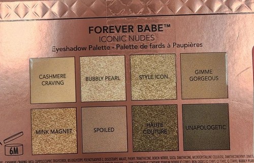 Buxom Forever Babe Iconic Nudes Eyeshadow Palette 8pc - photo 2